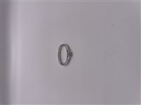 Anello Donna Solitario Diamante in Oro bianco Diamante SON AN OB/BR Soma Gioielli 0.12
